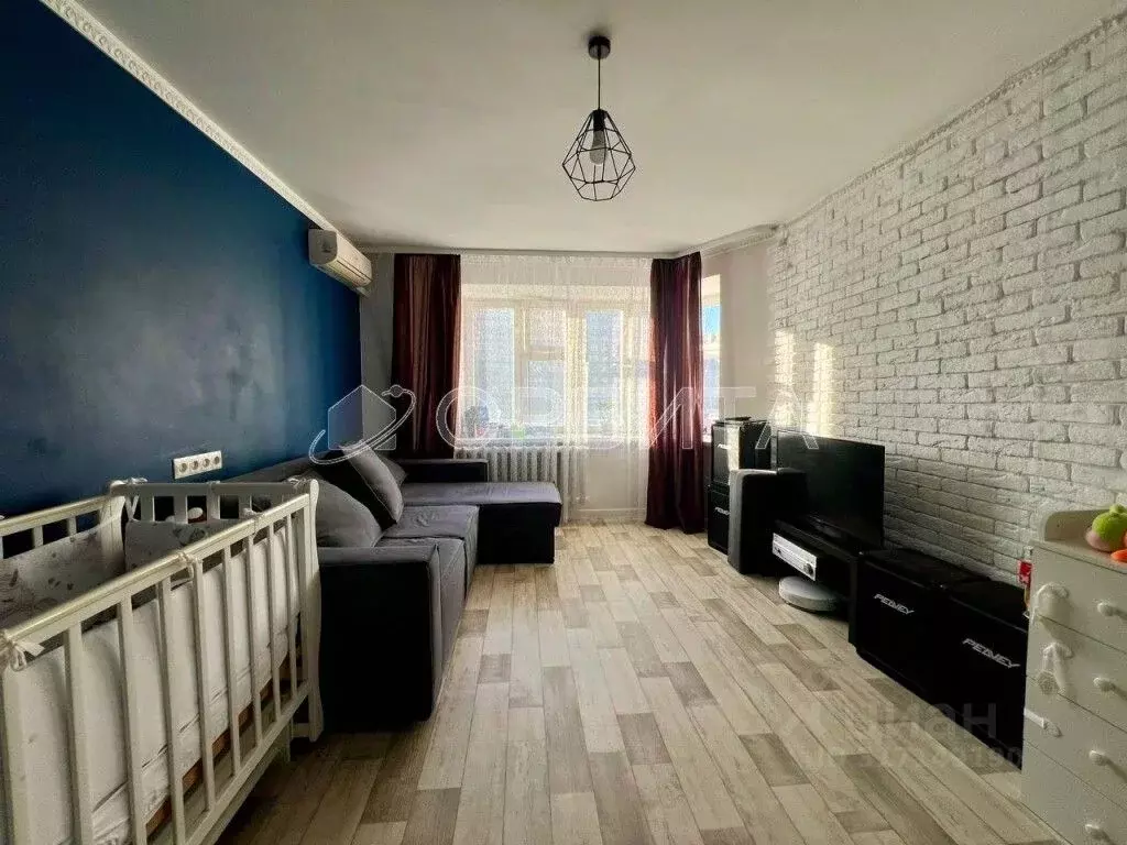 1-к кв. Тюменская область, Тюмень ул. Пермякова, 69 (40.4 м) - Фото 0