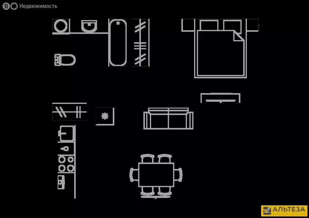 1-комнатная квартира: Гурьевск, улица Героя России Катериничева, 2 ... - Фото 1