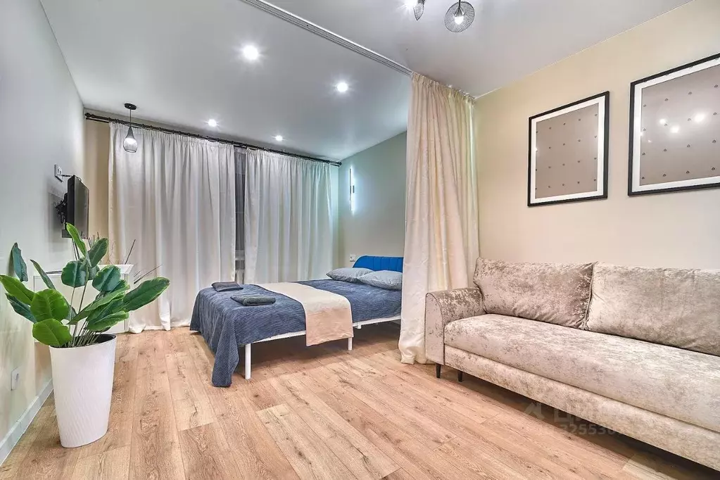 1-к кв. Калужская область, Обнинск ул. Ляшенко, 6а (30.0 м) - Фото 1