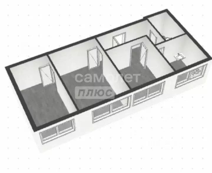 3-к кв. Москва Херсонская ул., 39 (55.0 м) - Фото 1