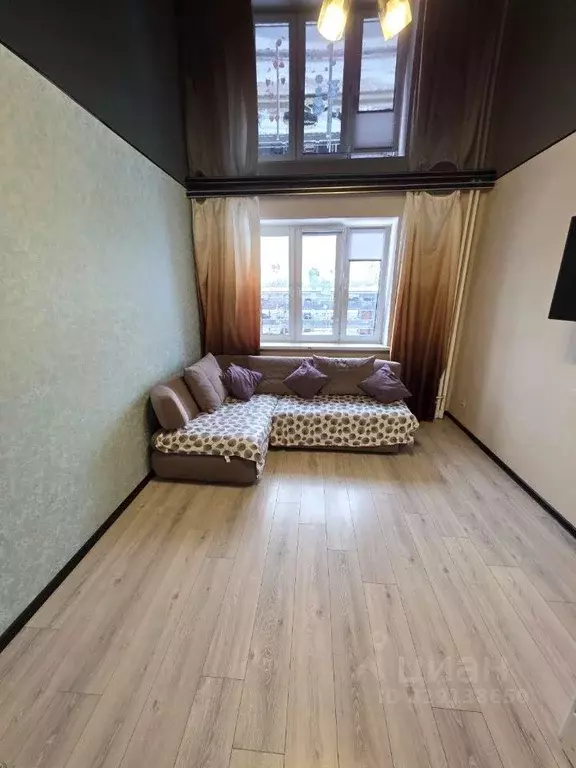 Квартира, 1 комната, 39.1 м - Фото 1