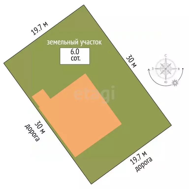 Дом в Ямало-Ненецкий АО, Новый Уренгой Лира ДНТ, ул. Отрадная, 44 (273 ... - Фото 2