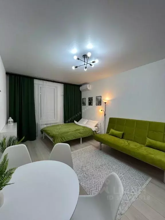 Студия Санкт-Петербург бул. Александра Грина, 4 (27.6 м) - Фото 1