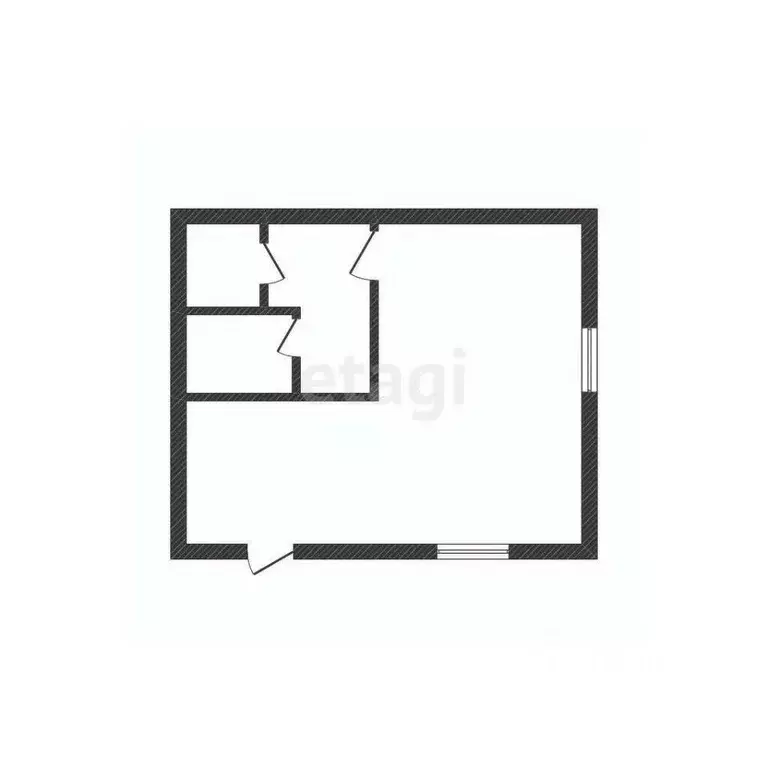 Торговая площадь в Курганская область, Курган ул. Красина, 43 (37 м) - Фото 2