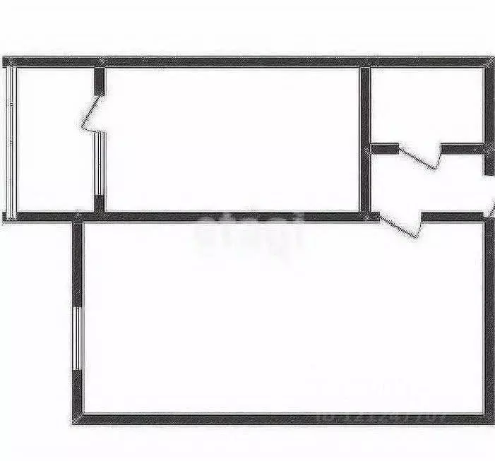 1-к кв. Курская область, Курск ул. Энгельса, 158к2 (36.0 м) - Фото 2
