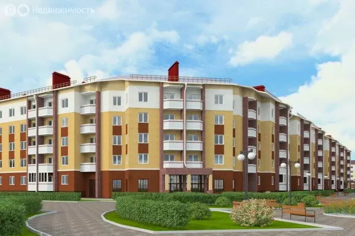 1-комнатная квартира: Ковров, аллея Победителей, 4 (38.2 м) - Фото 2