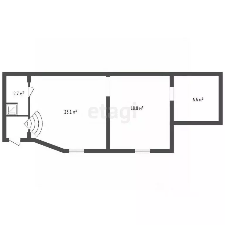 Офис в Санкт-Петербург пер. Пирогова, 19 (53 м) - Фото 2