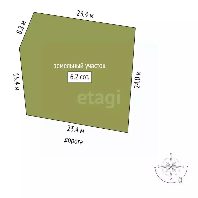 Участок в Ростовская область, Аксайский район, Щепкинское с/пос, пос. ... - Фото 2