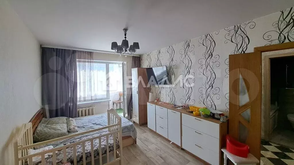 1-к. квартира, 32,6 м, 4/9 эт. - Фото 1
