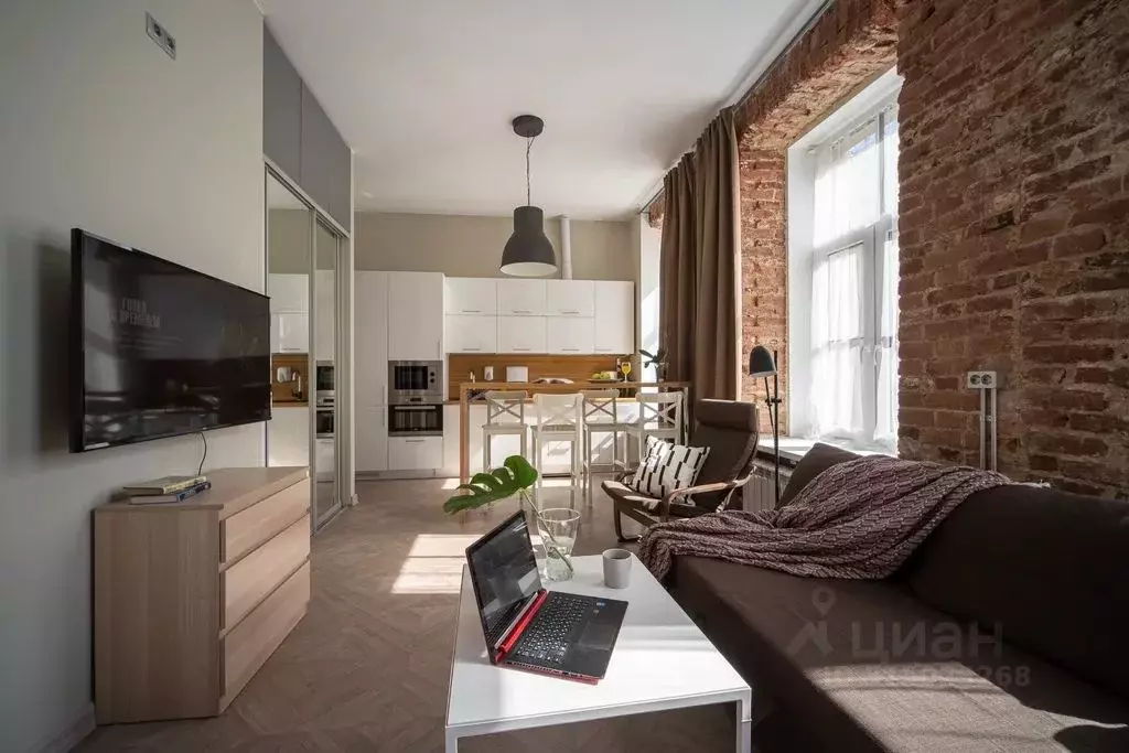 Студия Санкт-Петербург Фонарный пер., 8 (36.0 м) - Фото 0