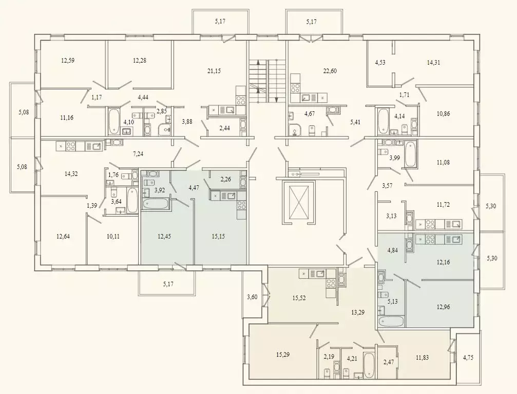 2-к кв. Ленинградская область, Гатчина ул. Чехова, 39 (69.5 м) - Фото 2