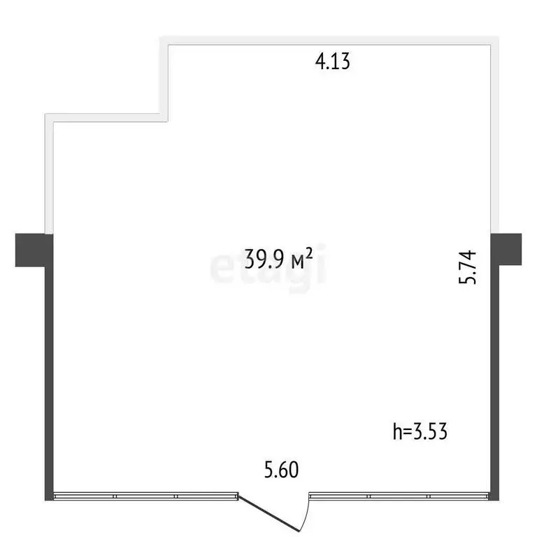 Офис (39.9 м) - Фото 0
