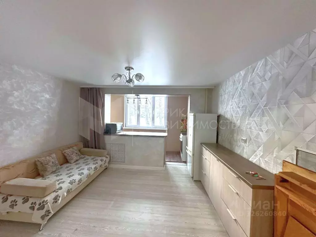 1-к кв. Тюменская область, Тюмень Харьковская ул., 69а (28.8 м) - Фото 1