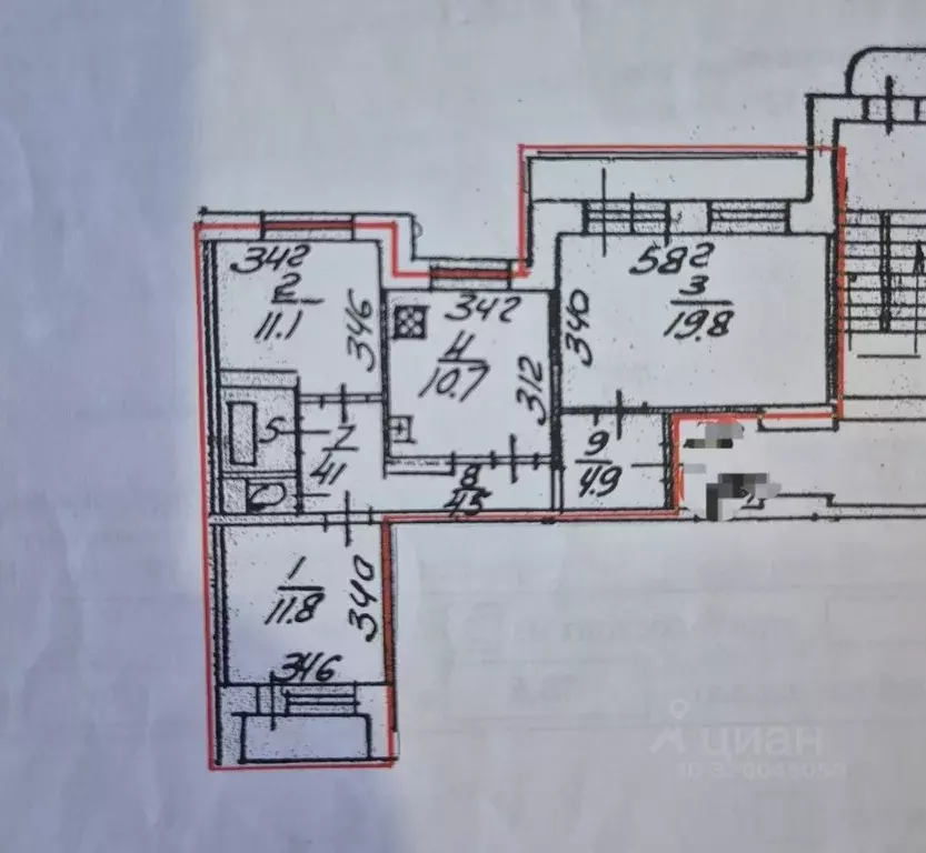 3-к кв. Санкт-Петербург Выборгское ш., 31 (70.5 м) - Фото 0