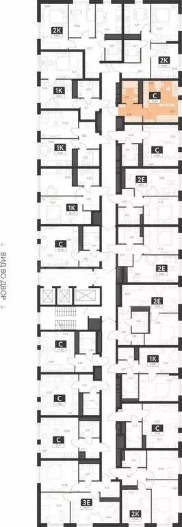 Квартира-студия, 25,9 м, 19/25 эт. - Фото 1
