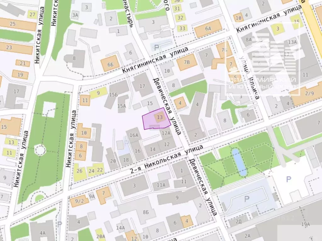 Участок в Владимирская область, Владимир Девическая ул., 13 (7.85 ... - Фото 2