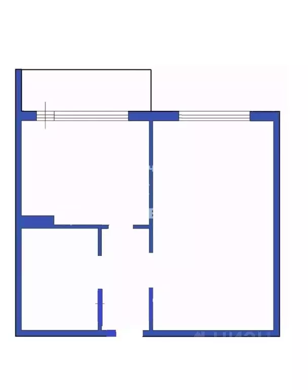1-к кв. Кемеровская область, Ленинск-Кузнецкий Топкинская ул., 148/1 ... - Фото 2