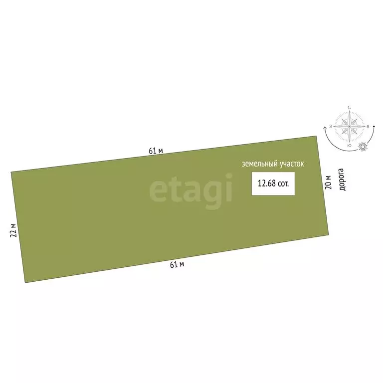 Дом в Новониколаевка, Октябрьская улица (46.5 м) - Фото 2