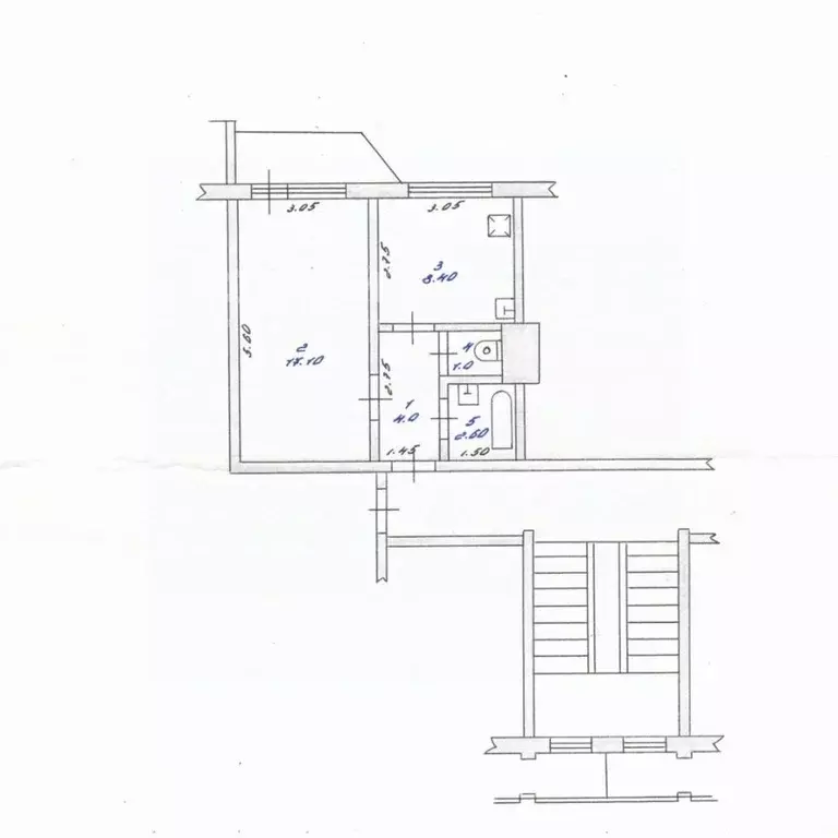 1-к кв. Чувашия, Шумерля ул. Щербакова, 59к1 (33.1 м) - Фото 1