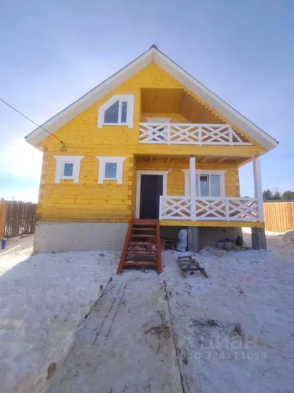 Дом в Иркутская область, Иркутский муниципальный округ, д. Карлук ул. ... - Фото 1