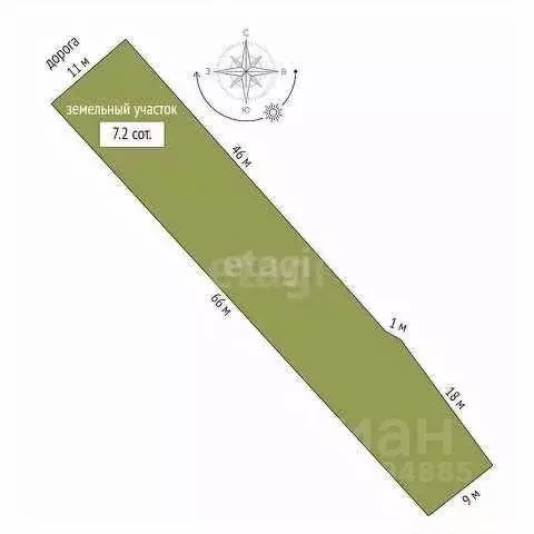 Участок в Белгородская область, Алексеевка ул. Степана Разина (6.57 ... - Фото 1