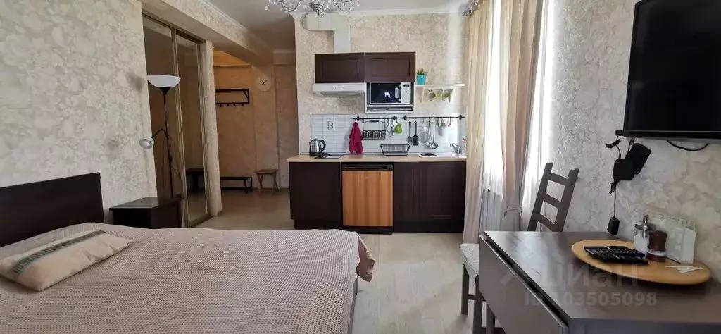 Студия Ставропольский край, Кисловодск ул. Кирова, 33 (28.0 м) - Фото 1