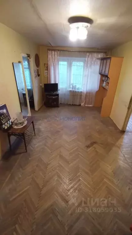 2-к кв. Нижегородская область, Нижний Новгород ул. Ванеева, 61 (43.7 ... - Фото 0