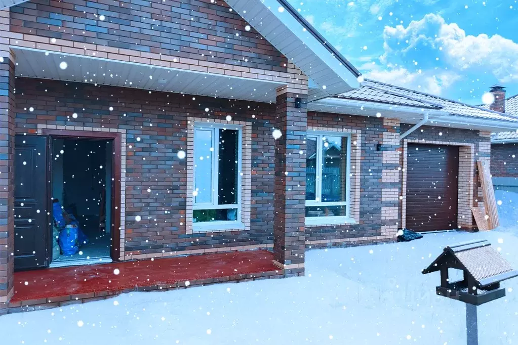 Дом в Омская область, Омский район, с. Пушкино ул. Игоря Талькова, 21 ... - Фото 1