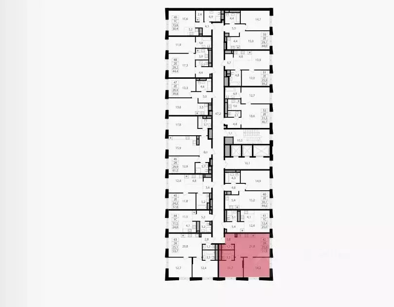 2-к кв. Москва Семеновский Парк 2 жилой комплекс (55.5 м) - Фото 1