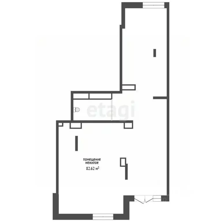 Торговая площадь в Тюменская область, Тюмень ул. Андрея Кореневского, ... - Фото 2