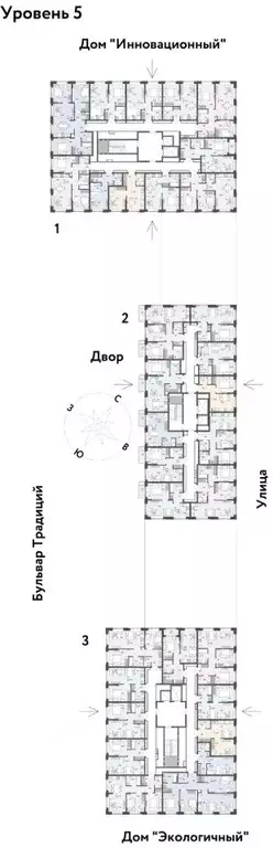 2-к кв. Тюменская область, Тюмень ул. Андрея Кореневского, 3к2 (44.84 ... - Фото 1