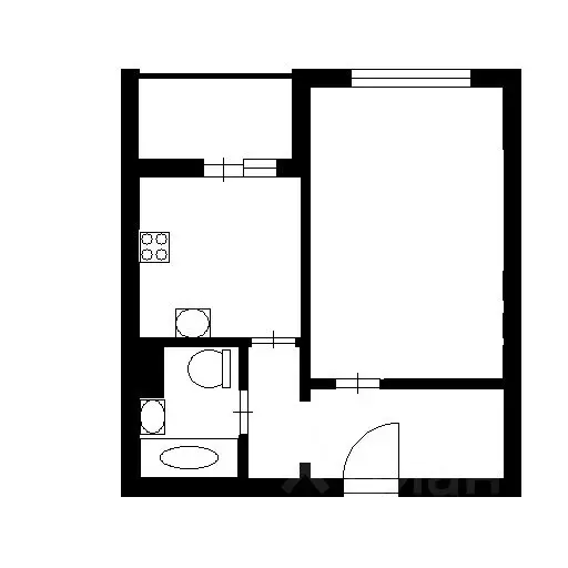 1-к кв. Воронежская область, Воронеж ул. Федора Тютчева, 93/3 (39.0 м) - Фото 2