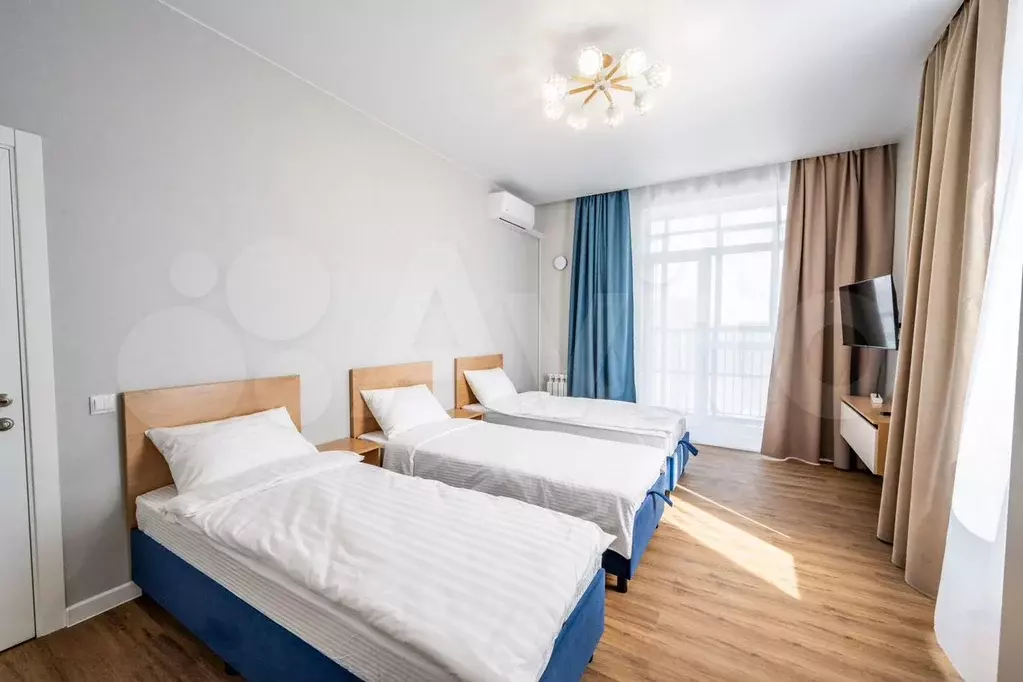 1-к. квартира, 42,4 м, 6/11 эт. - Фото 1