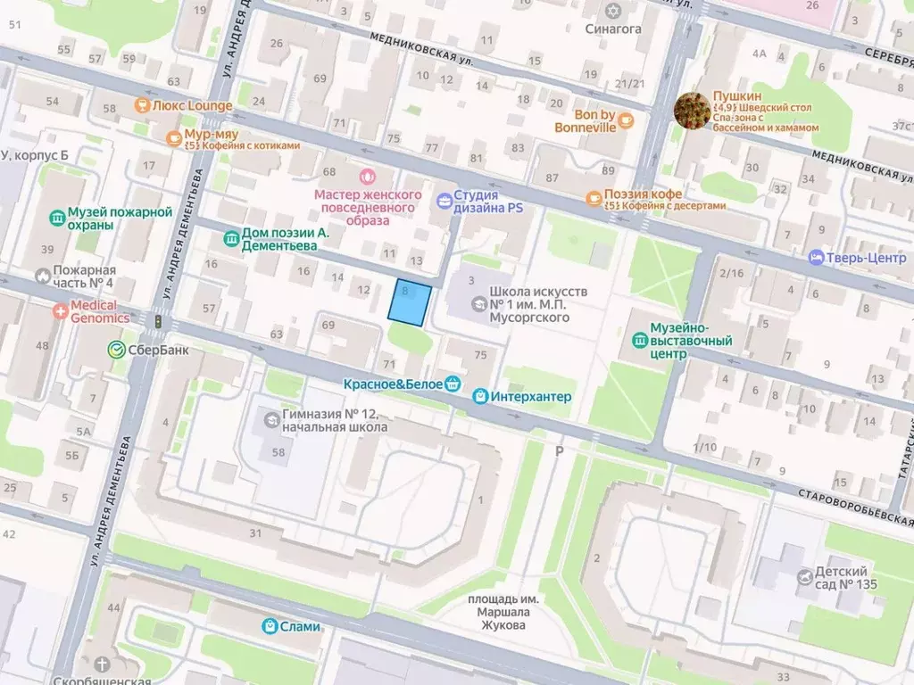 Участок в Тверская область, Тверь ул. Академика Каргина, 8 (7.5 сот.) - Фото 2