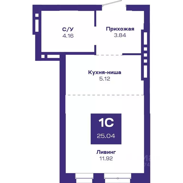 1-к кв. Новосибирская область, Новосибирский район, Краснообск рп ... - Фото 1