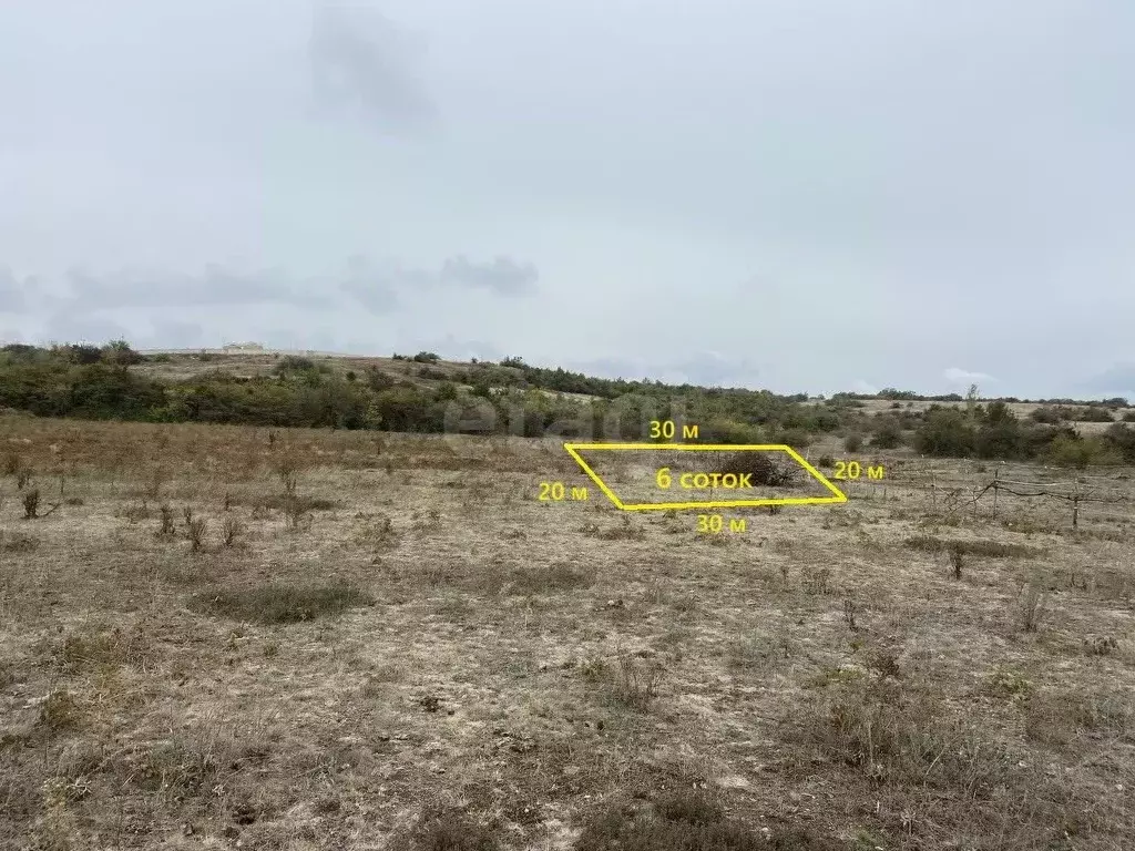 Участок в Крым, Симферопольский район, Мазанское с/пос, с. Опушки  ... - Фото 1