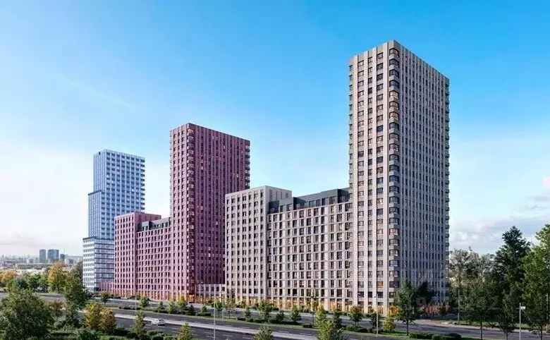 1-к кв. Москва Аквилон Бисайд 2.0 жилой комплекс (31.7 м) - Фото 0