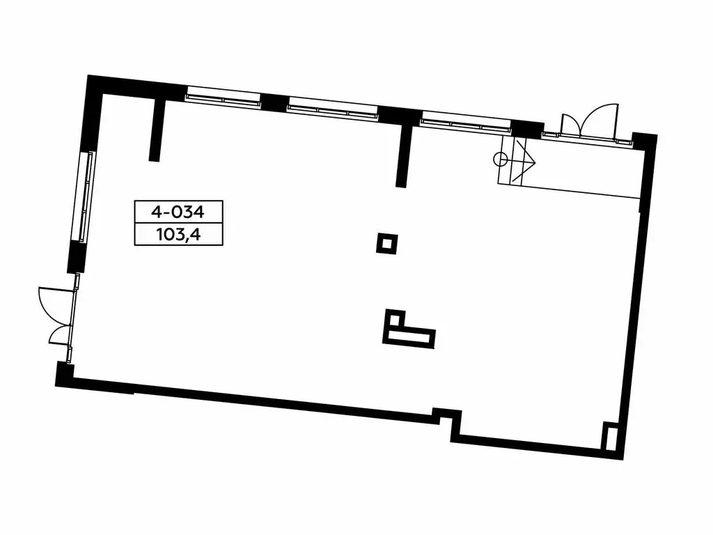 Торговая площадь (103.4 м) - Фото 1