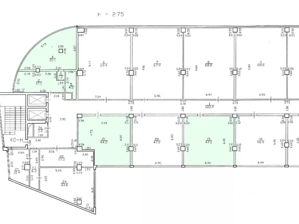 Офис в Санкт-Петербург пл. Александра Невского, 2Б (144 м) - Фото 1