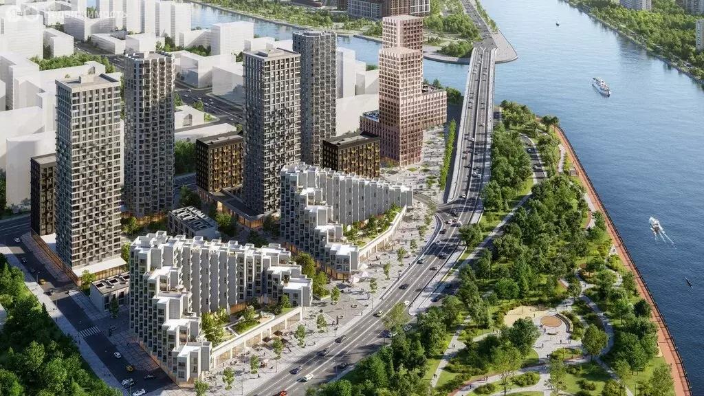 2-комнатная квартира: Москва, набережная Марка Шагала, 11к2 (51.5 м) - Фото 1