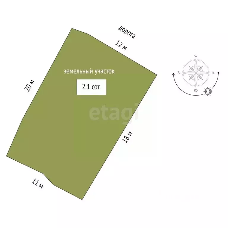 Дом в Крым, Белогорск туп. Садовый (41 м) - Фото 1