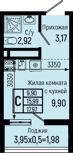 Студия Краснодарский край, Туапсинский муниципальный округ, с. Небуг ... - Фото 0