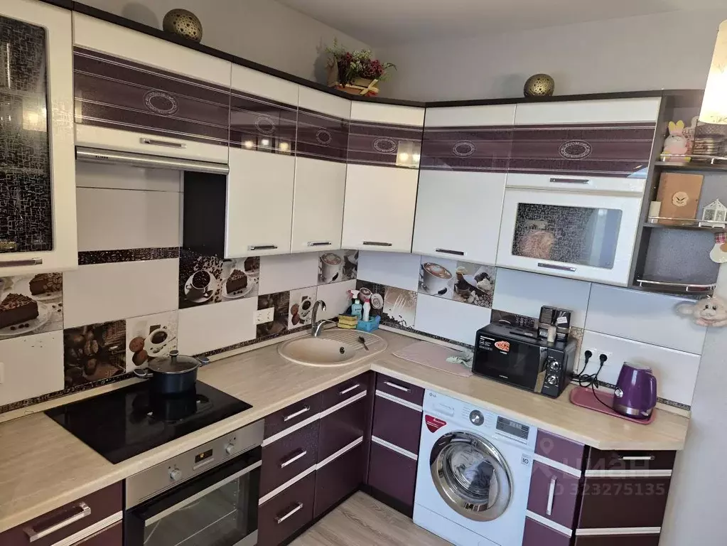 2-к кв. Томская область, Томск ул. 79-й Гвардейской Дивизии, 9В (54.7 ... - Фото 1