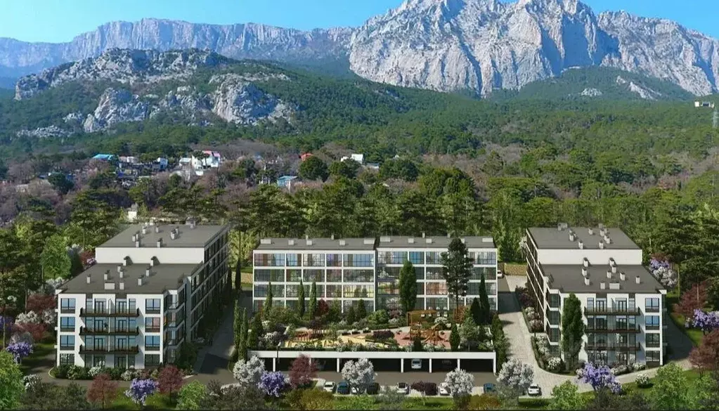 1-к кв. Крым, Алупка ш. Севастопольское, 2А (40.6 м) - Фото 0