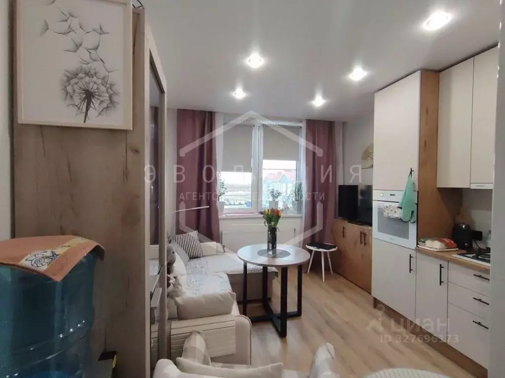 1-к кв. Калининградская область, Гурьевский муниципальный округ, пос. ... - Фото 1