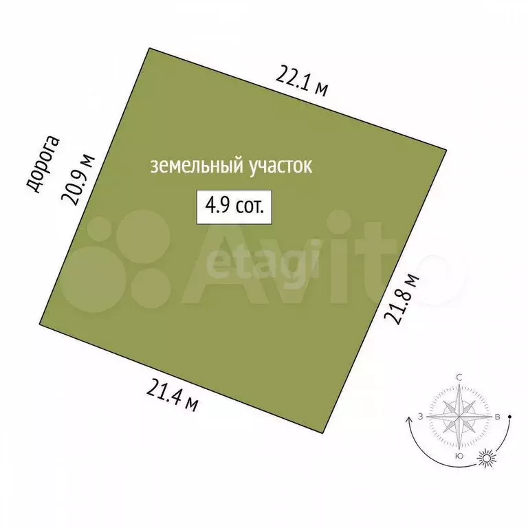 Дача 44 м на участке 4,9 сот. - Фото 0