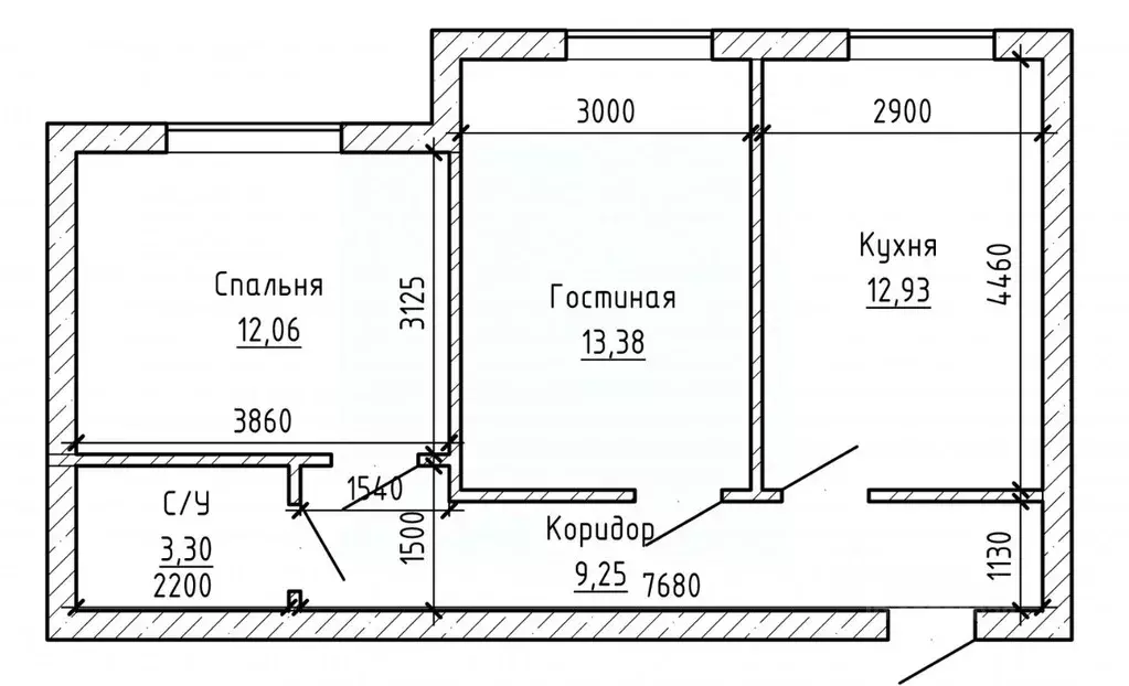 2-к кв. Кабардино-Балкария, Нальчик ул. Хужокова (51.3 м) - Фото 2