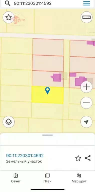 Участок в Крым, Сакский район, с. Уютное ул. Садовая (9.0 сот.) - Фото 1