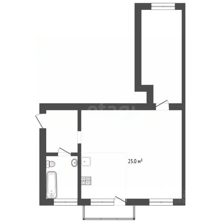 2-к кв. Тюменская область, Тюмень Одесская ул., 51 (54.6 м) - Фото 1