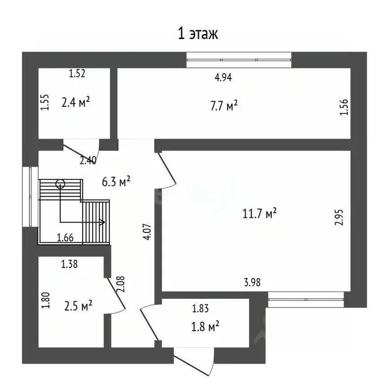 Дом в Севастополь Бриг-2 садоводческое товарищество, 45А/32 (65 м) - Фото 2
